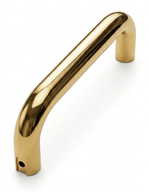 Brass D Handle Bp. Finish Back To Back